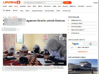 Contoh press release klien Akudigital yang tayang di media online 4